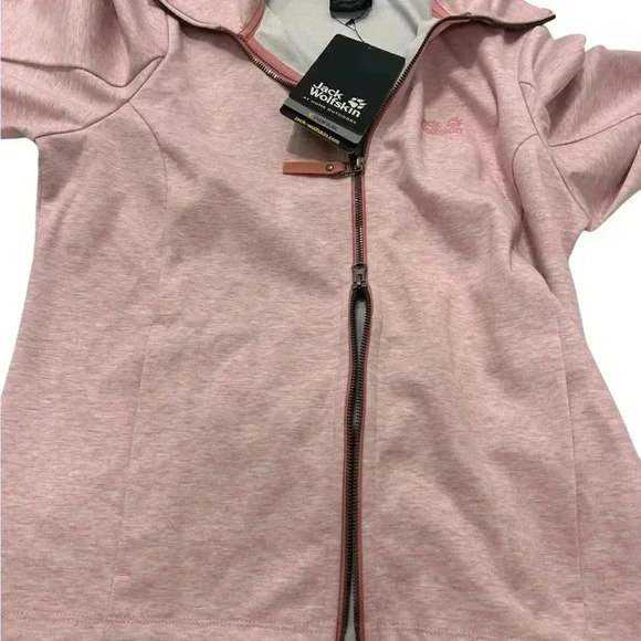 Jack Wolfskin Jacket Womens Riverland Pink Rose Quartz Large NWT - Picture 10 of 15